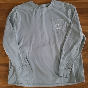 Ivory Ella Long Sleeve Seaform Green Tee Shirt Size XXL